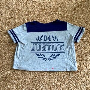 Justice crop top